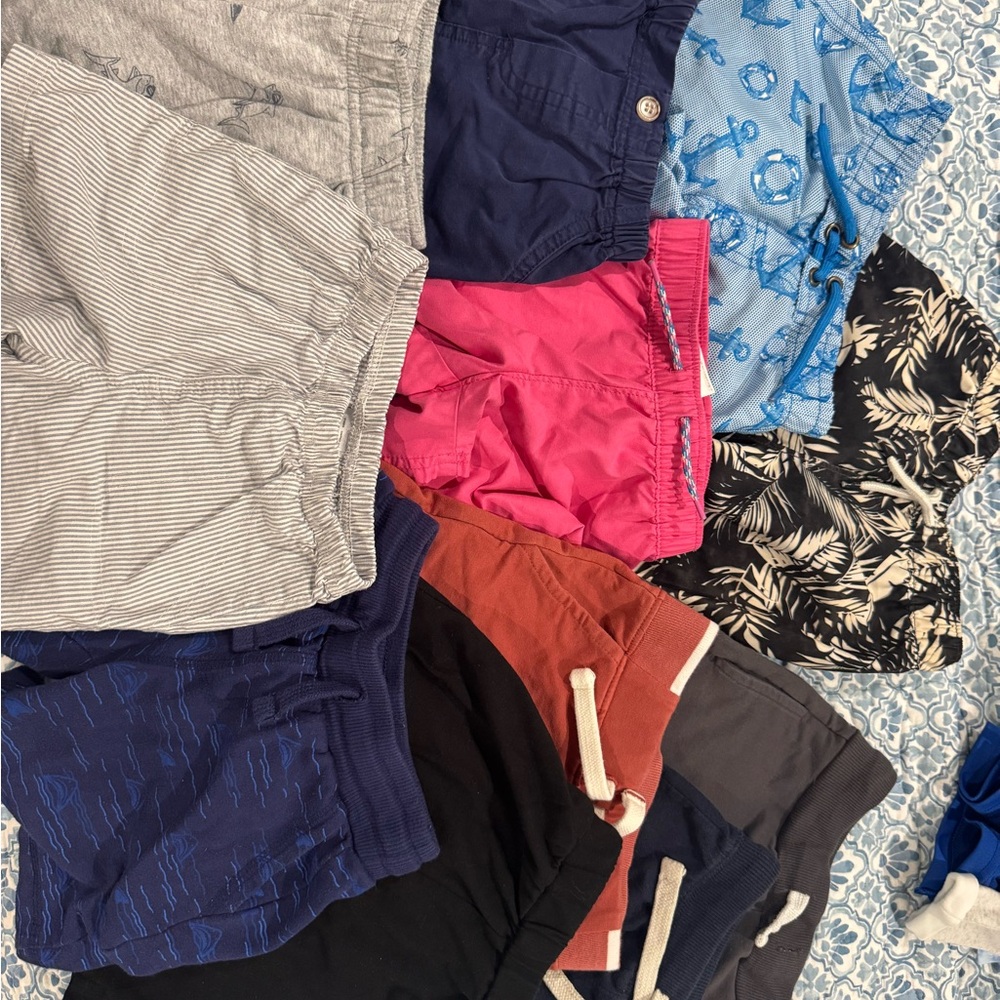 Kids' LOT of Shorts and Bathing suit Trunks